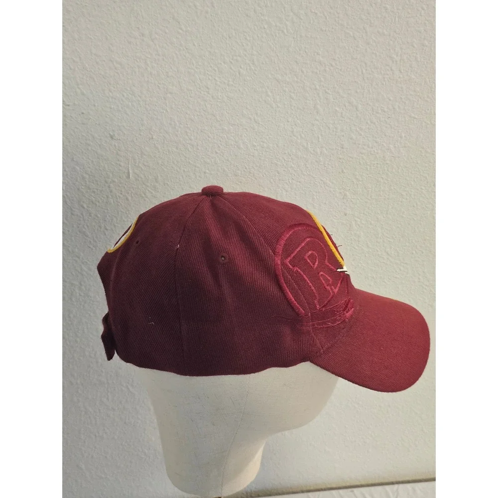 Golden Lion Washington DC R Logo Baseball Cap Hat Burgundy OSFA Acrylic